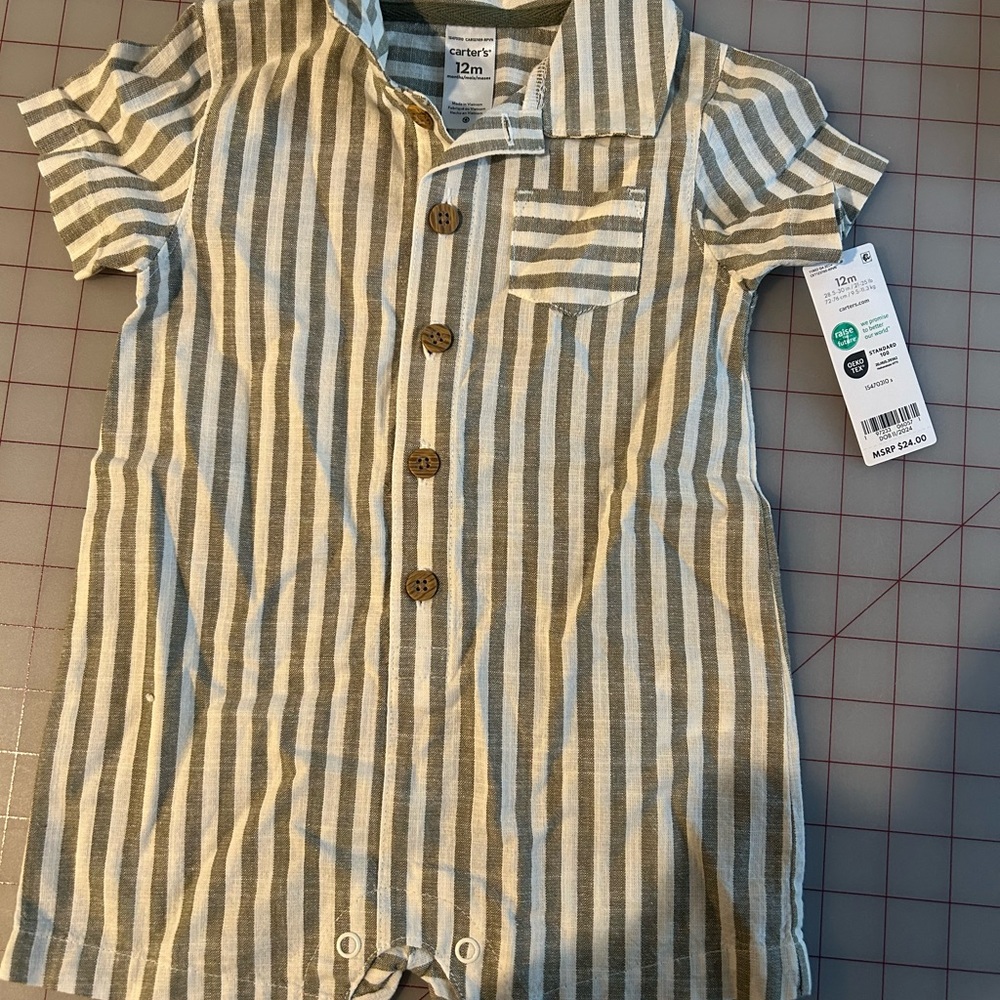 Button Up Rompers